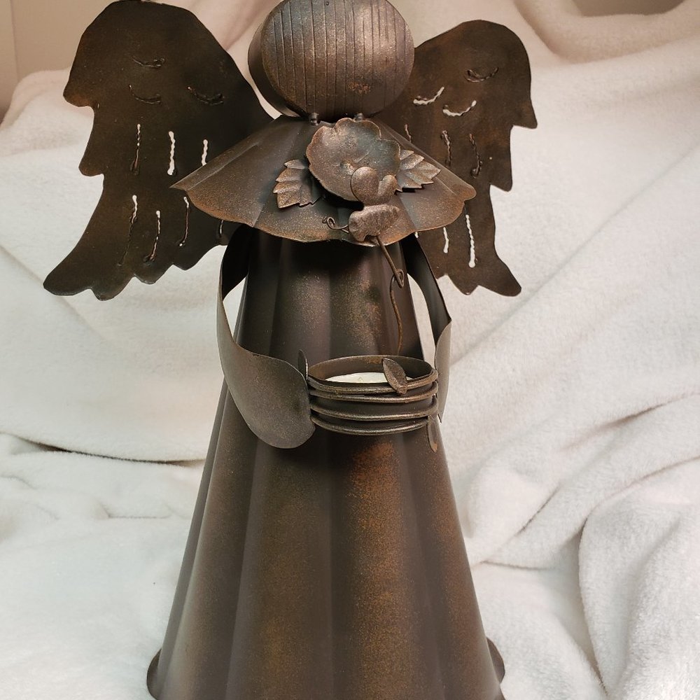 Angel with candle